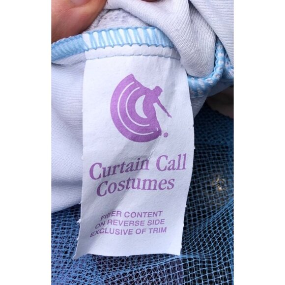 Curtain Call Dance Costume Ballet Tutu Size AME Adult Medium Pink Blue Roses - Picture 7 of 8